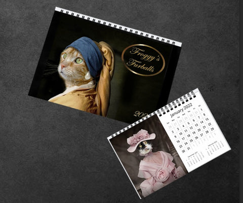 Froggy's Furballs 2023 DESK calendar