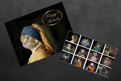 Froggy's Furballs 2023 WALL calendar